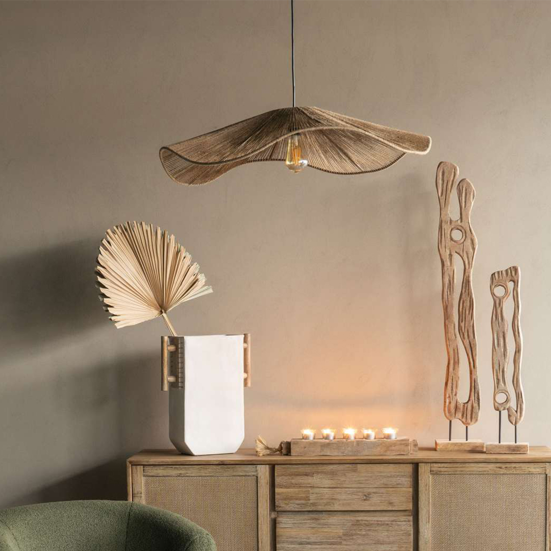 لوستر حصیری