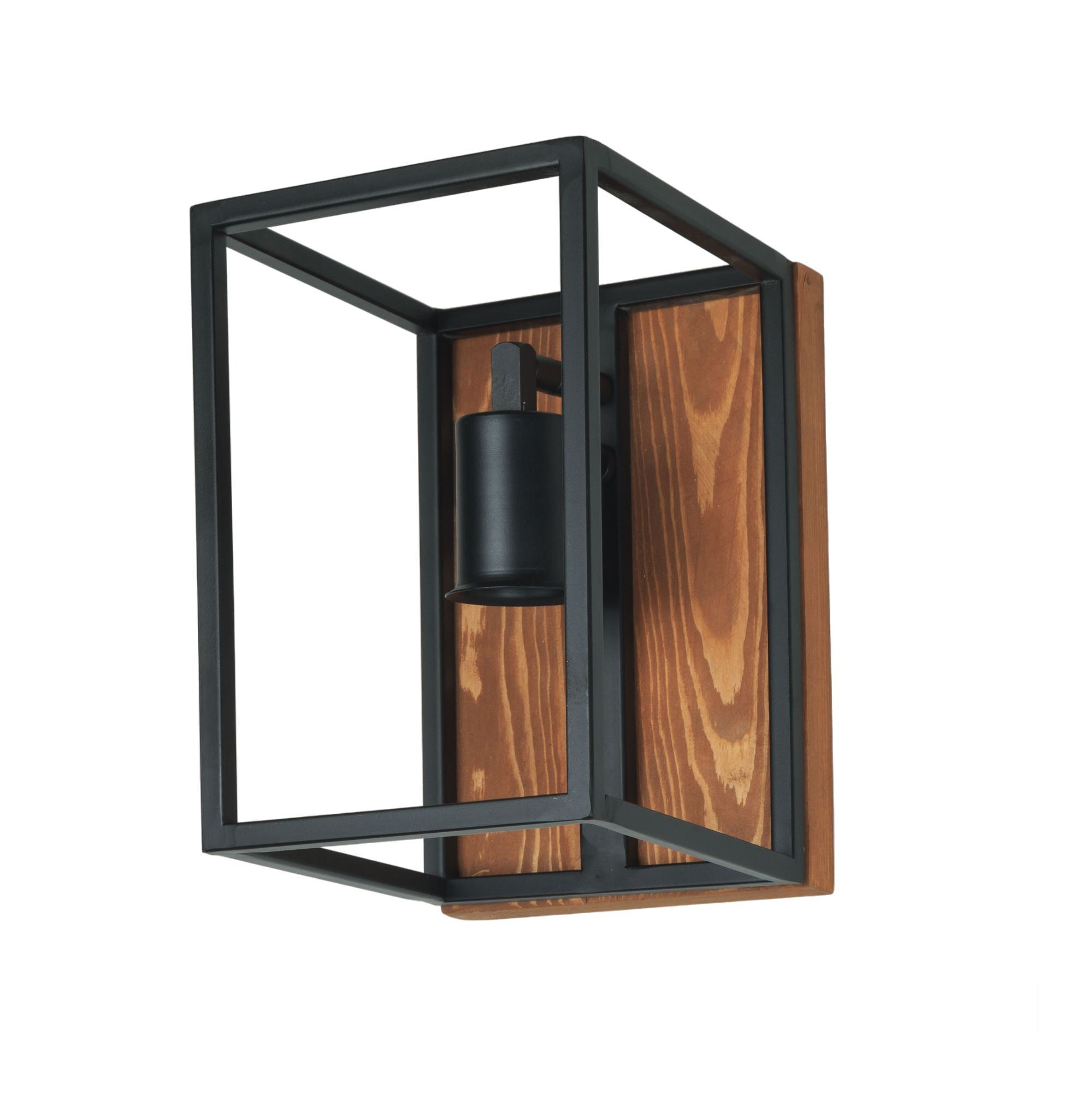 لوستر دیوارکوب چوبی روستیک