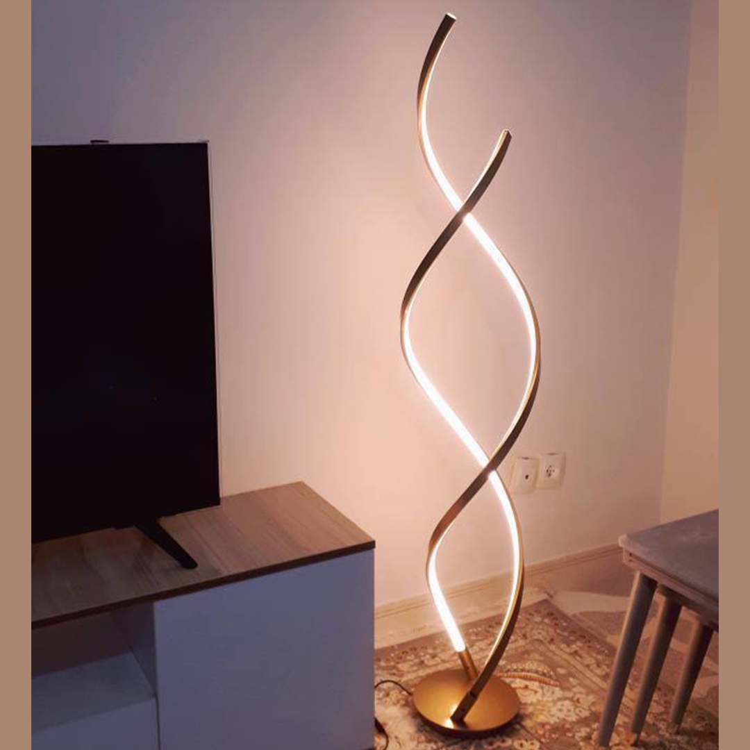 آباژور کنار سالنی مدرن