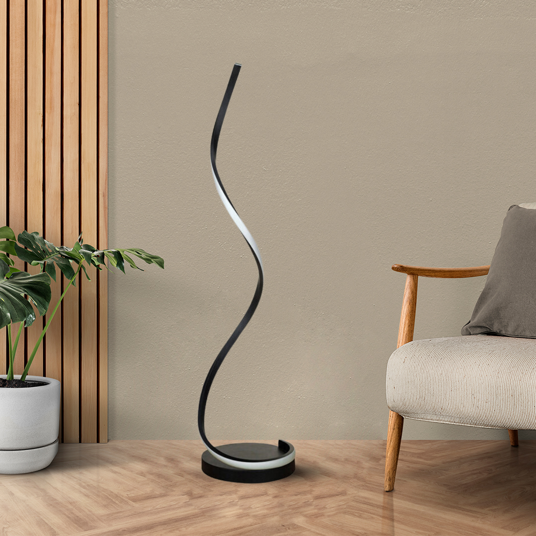 آباژور کنار سالنی مدرن