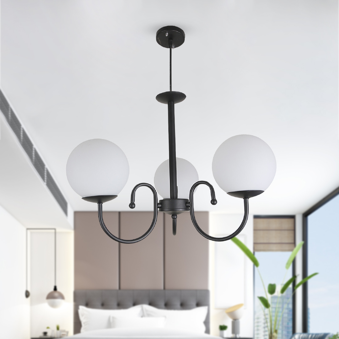 لوستر اتاق خواب ساده و مدرن