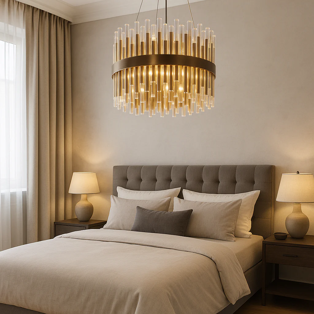 نورپردازی اتاق خواب عروس