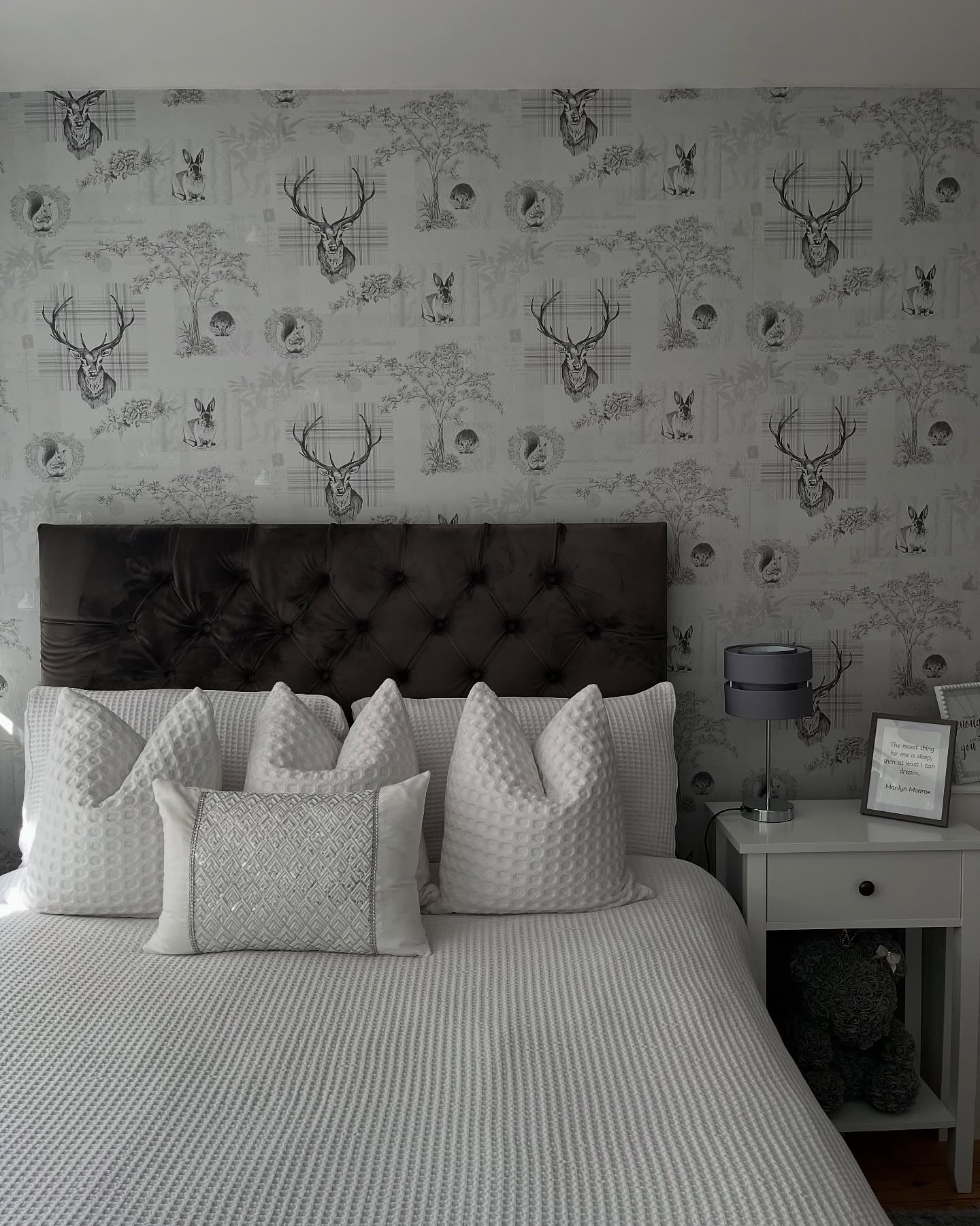 اتاق خواب نقره‌ ای بوهو با طرح حیوانی