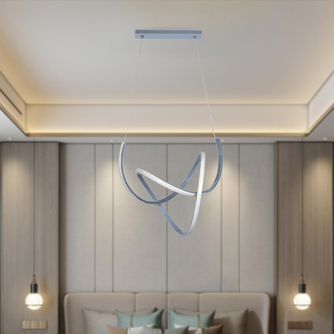 خرید لوستر آویز مدرن اتاق خواب