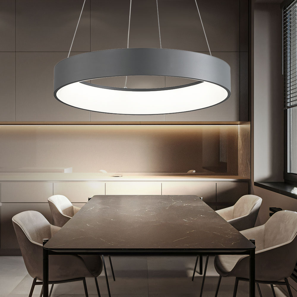 لوستر حلقه ای مدرن