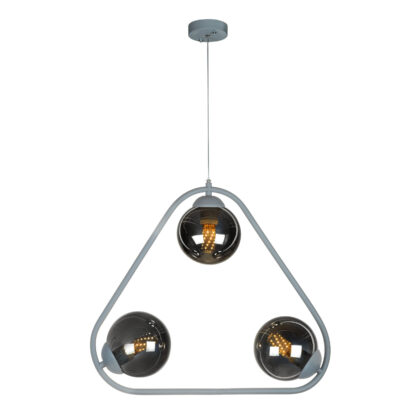 لوستر سه شعله چشمه نور کد 1227/3T-BK