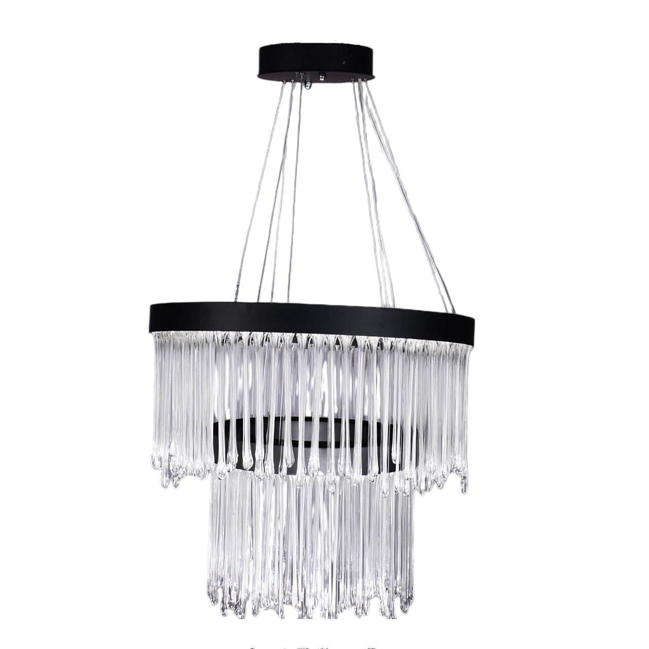 ebb9e5de8d28afc4457fb957dae44efe5998491c_1728204196 لوستر چشمه نور کد X4850/60BK - Image 1