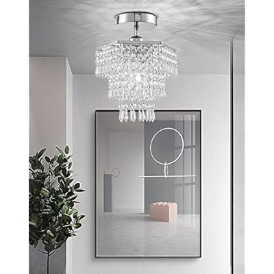 لوستر کریستالی فضای کوچک