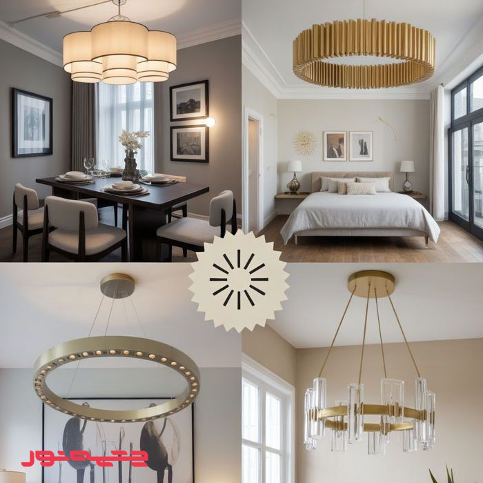 آشنایی با انواع سبک لوستر در دکوراسیون داخلی