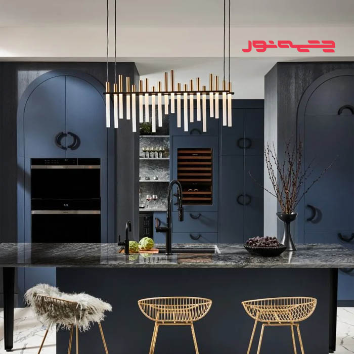 جدیدترین مدل‌های لوستر فانتزی آشپزخانه 2025