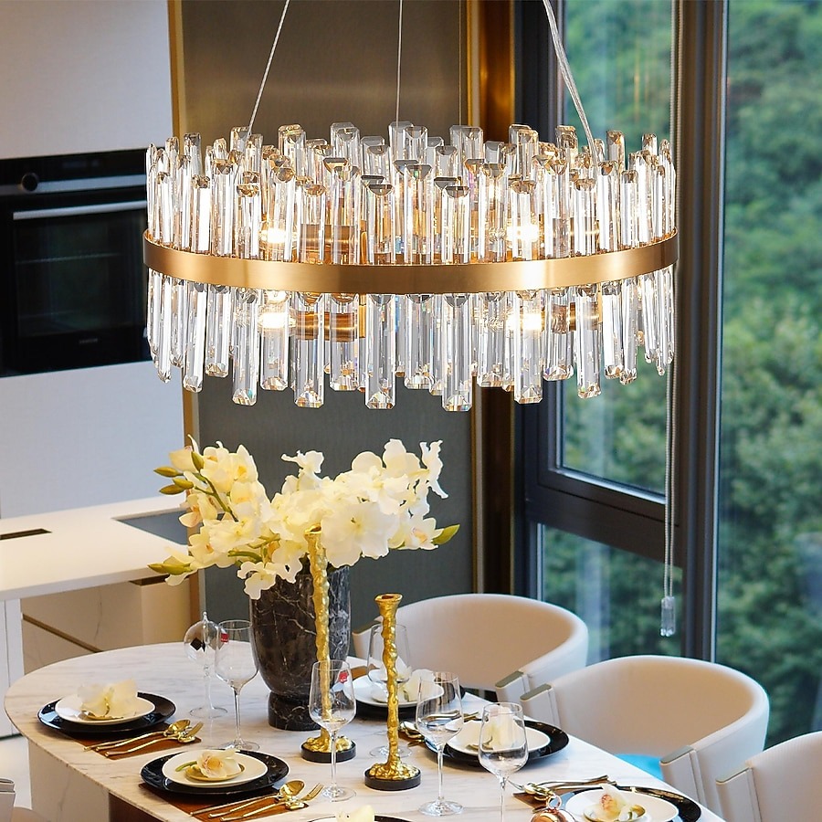 راهنمای خرید لوستر کریستالی مدرن